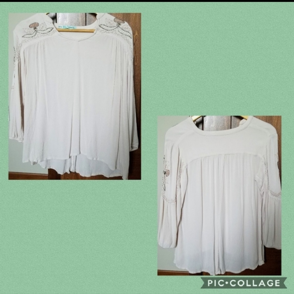 Maurices peasant blouse